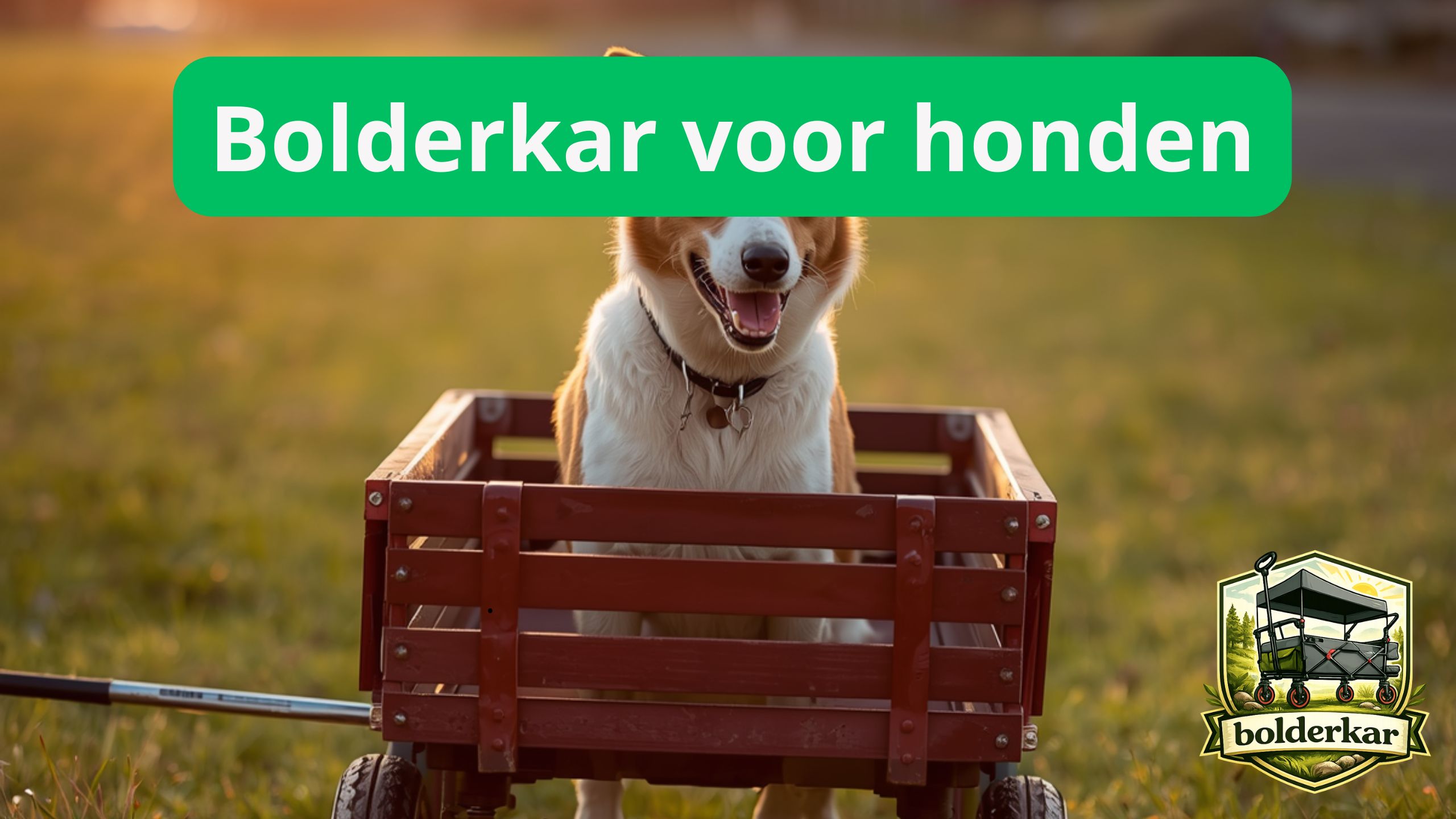 Bolderkar voor honden