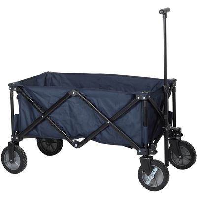 Blauwe Campart HC-0910 St. Tropez opvouwbare bagagewagen